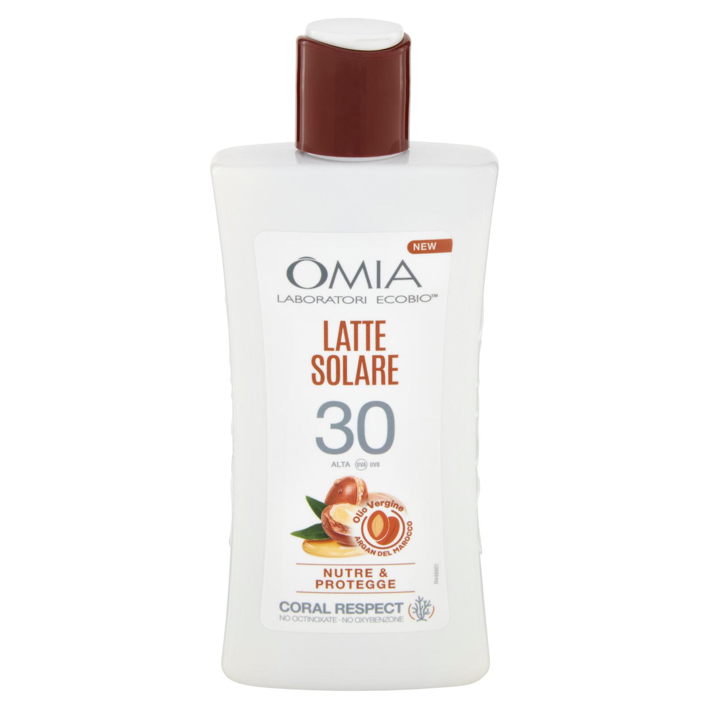 Omia Laboratori Ecobio Latte Solare 30 Alta Olio Vergine Argan del Marocco 200 ml (25566432)