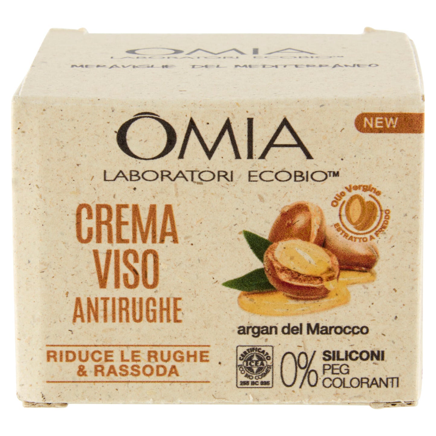 Omia Laboratori Ecobio Crema Viso Antirughe argan del Marocco 50 ml (25566194)