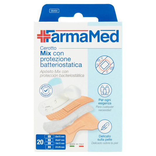 FarmaMed Cerotto Mix con protezione batteriostatica 20 pz