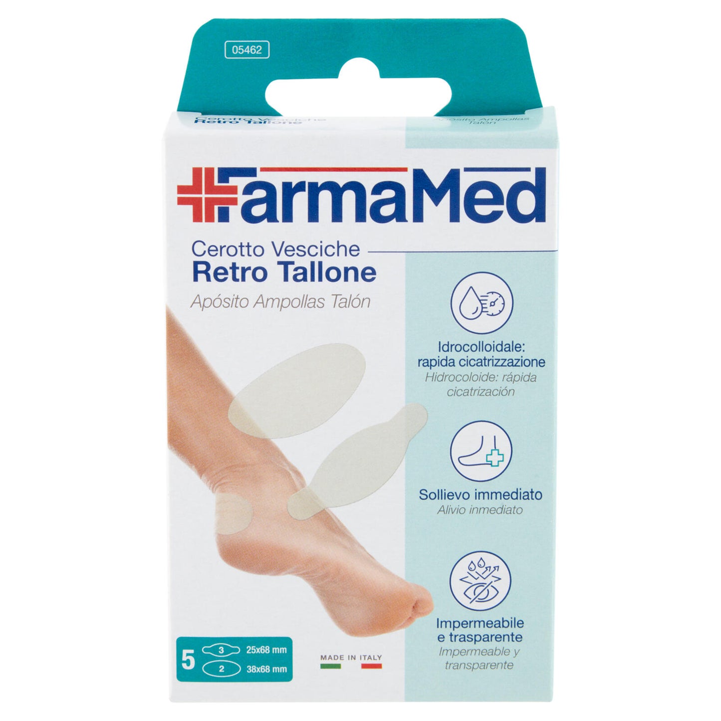 FarmaMed Cerotto Vesciche Retro Tallone 5 pz (25528537)