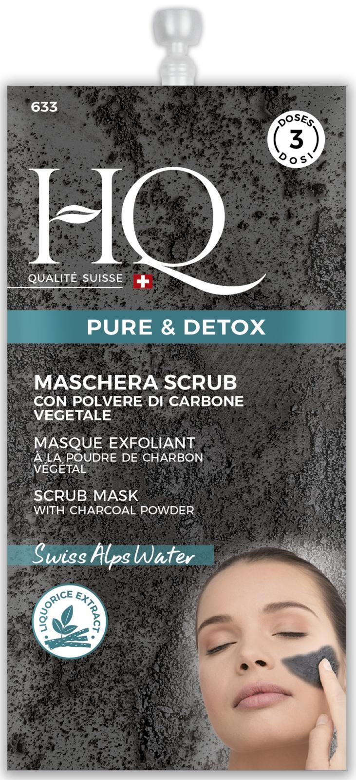 HQ MASCHERA SCRUB AL CARBONE VEGETALE 15 ML (25531049)