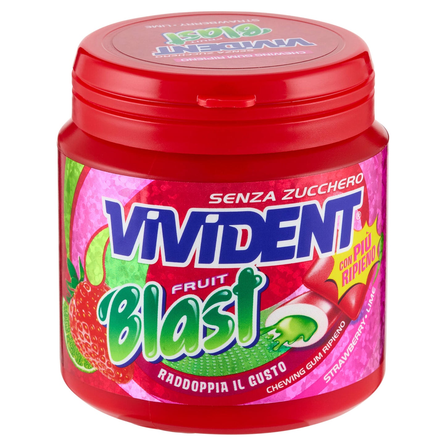 Vivident Fruit Blast Strawberry Lime 108 g (25613616)