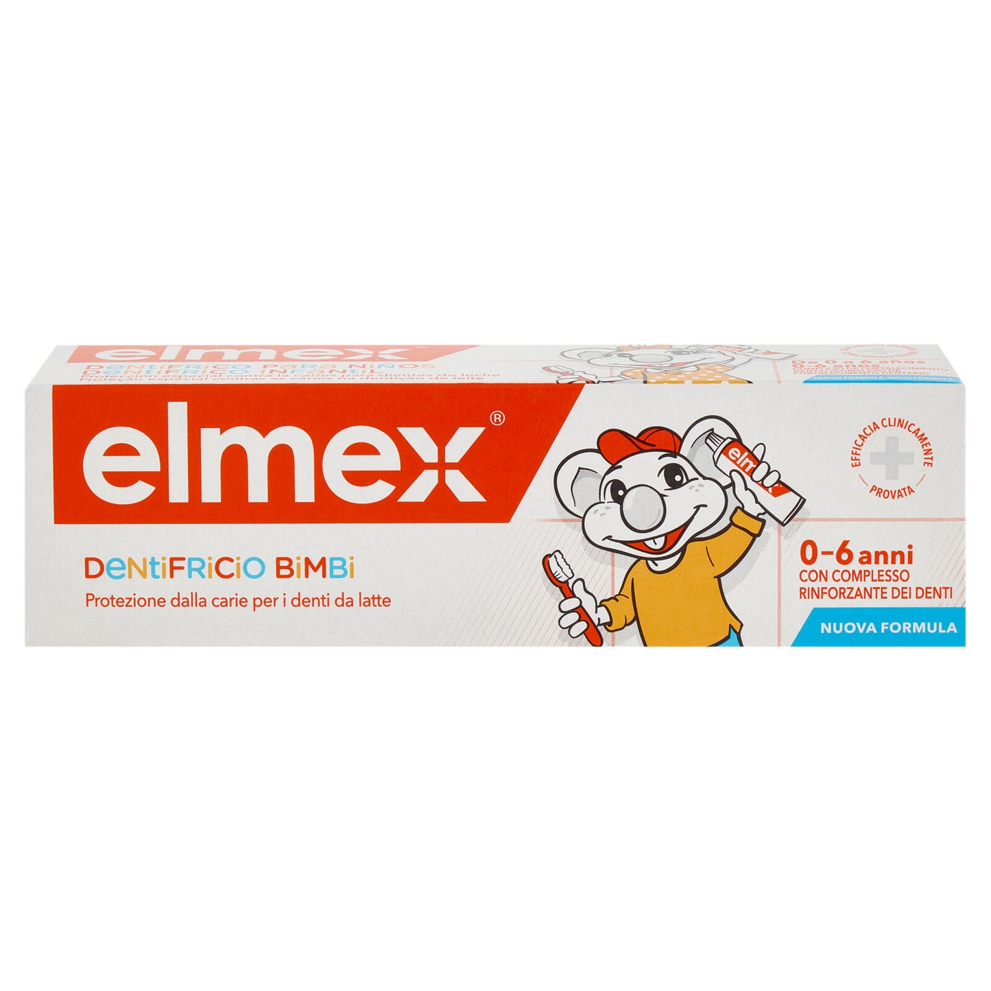 elmex dentifricio Bimbi, bambini fino ai 6 anni 50 ml (25526189)
