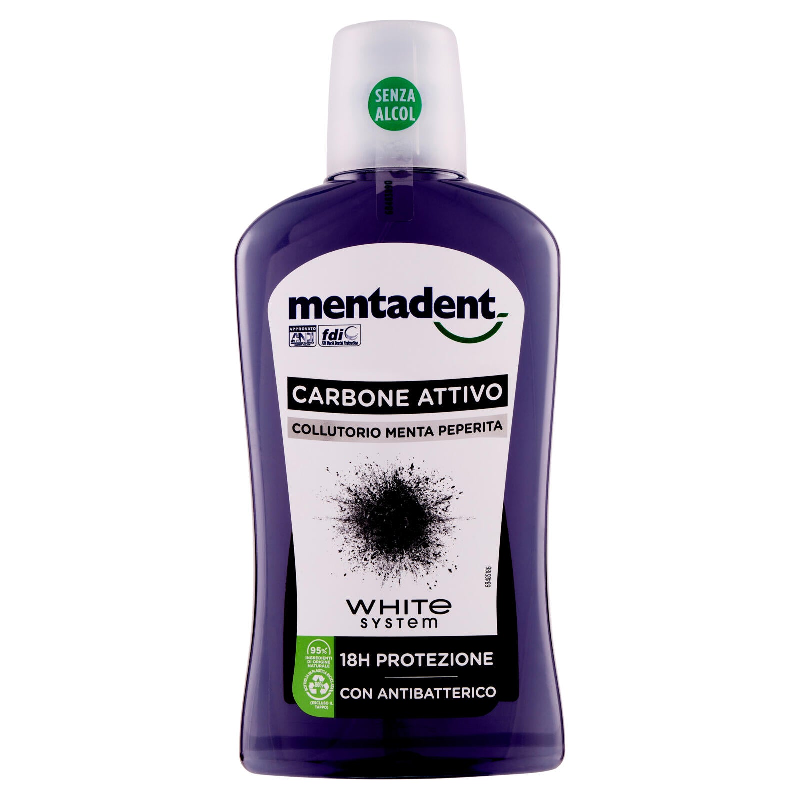 Mentadent Carbone Attivo White System 500 ml