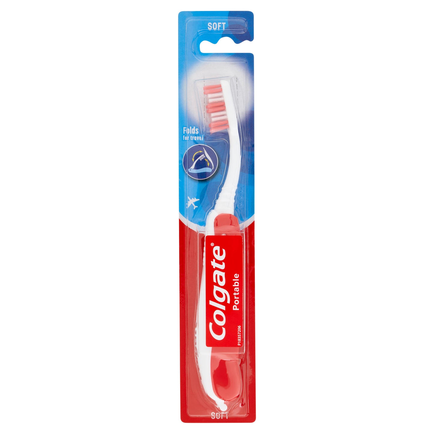 Colgate spazzolino portable formato viaggio, morbido (25523231)