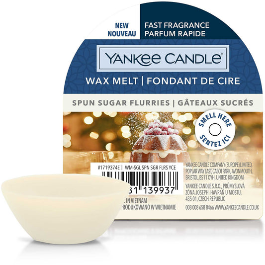 Yankee Candle - Cera da Fondere Spun Sugar Flurries