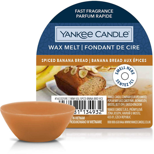 Yankee Candle - Cera da Fondere Spiced Banana Bread