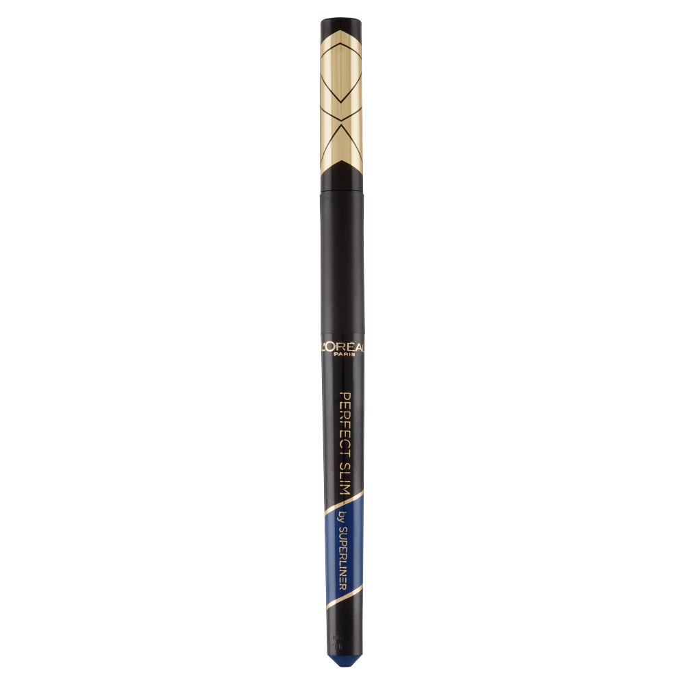 L'Oréal Paris Eyeliner in Penna Superliner Perfect Slim, Tratto di Precisione, Blu (04) (25531828)