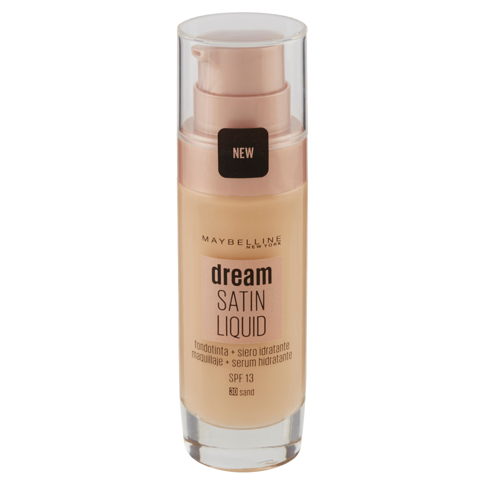 Maybelline New York Fondotinta Dream Satin Liquido 30 Sand (25558831)