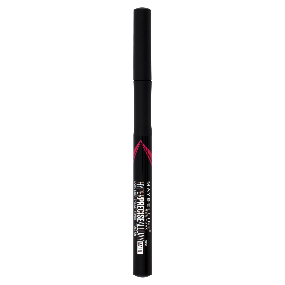 Maybelline New York Eyeliner in Penna Hyper Precise All Day, Tratto Definito, 701 Matte Onyx (25558763)
