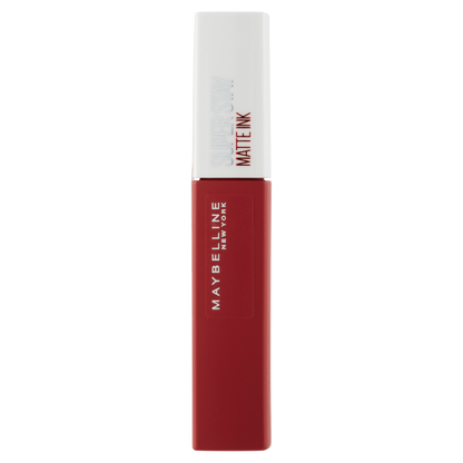 Maybelline New York Tinta Labbra SuperStay Matte Ink, Spiced Edition, Hustler (335), 5 ml