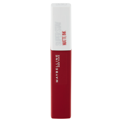 Maybelline New York Tinta Labbra SuperStay Matte Ink, Spiced Edition, Exhilarator (340), 5 ml