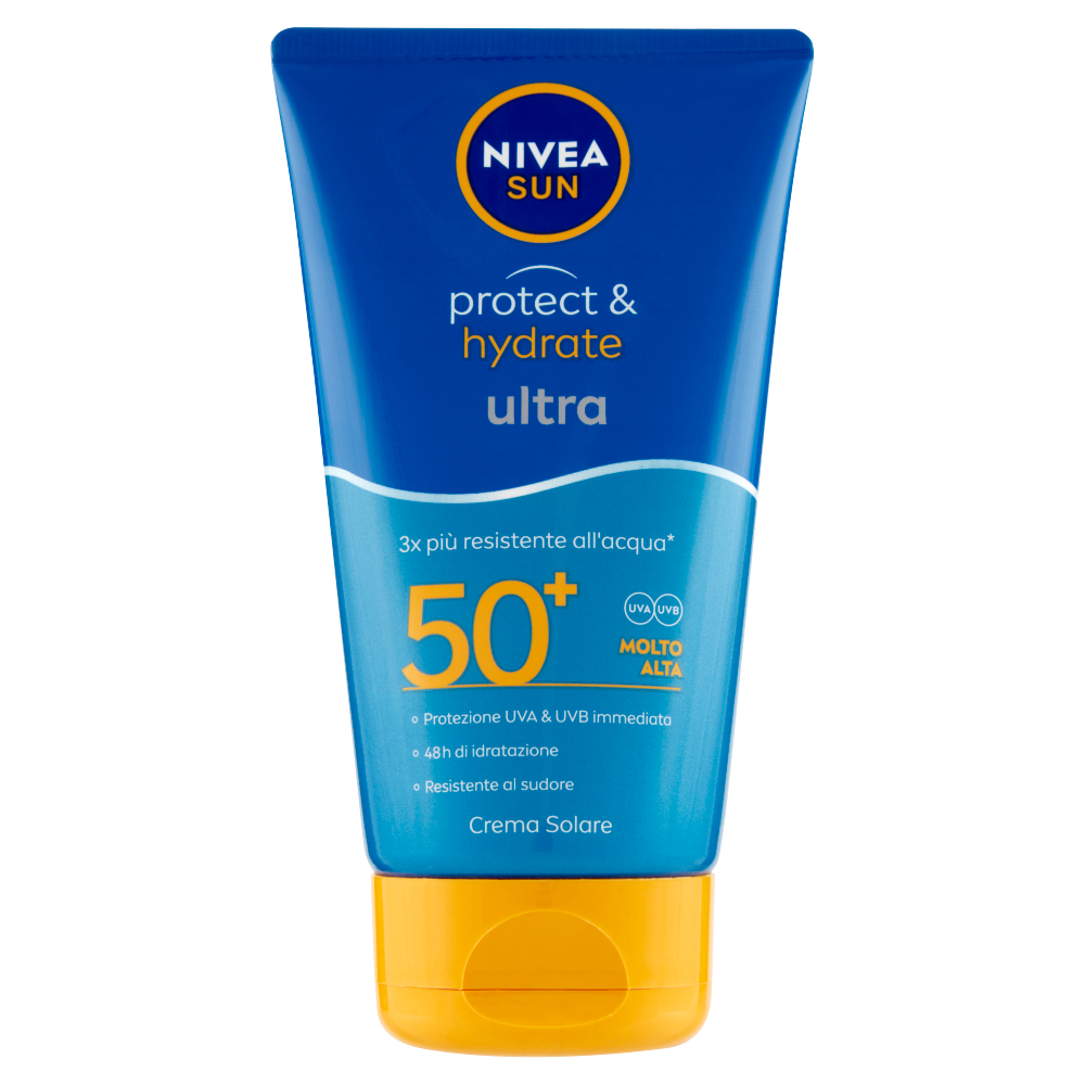 Nivea Sun protect &amp; hydrate ultra Crema Solare 50+ Molto Alta 150 ml