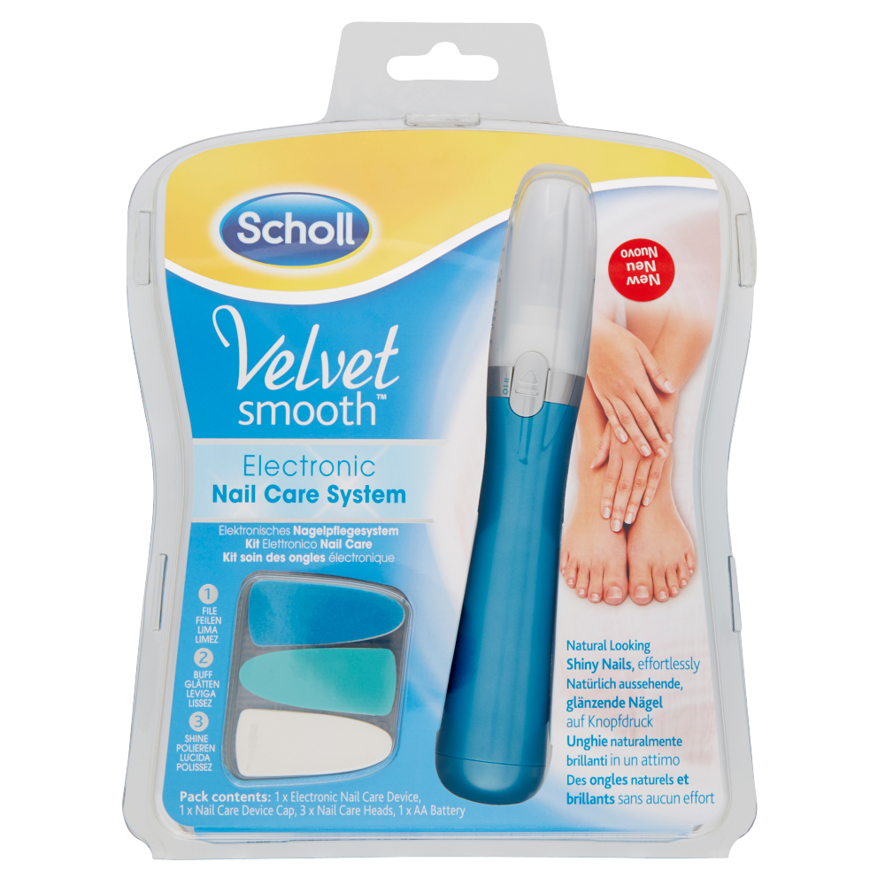 Scholl Velvet smooth Kit Elettronico Nail Care