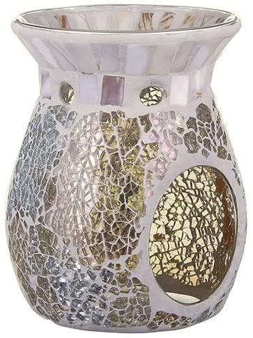 Yankee Candle - Gold And Pearl Crackle Bruciatore ->