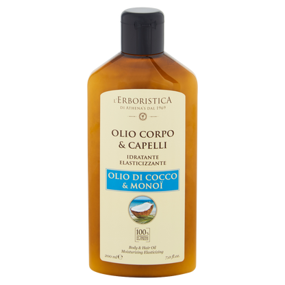 L&#39;Erboristica Olio Corpo &amp; Capelli Olio di Cocco &amp; Monoi 200 ml
