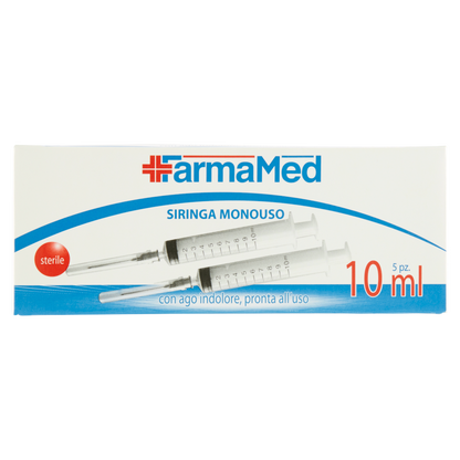 FarmaMed Siringa Monouso 10 ml 5 pz
