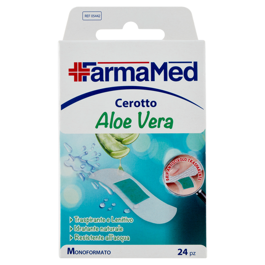 FarmaMed Cerotto Aloe Vera Monoformato 24 pz