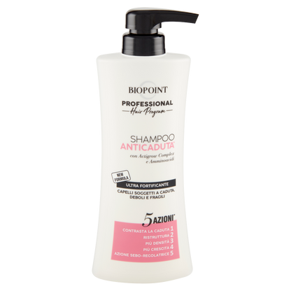 Biopoint Professional Hair Program Shampoo Anticaduta* 400 ml