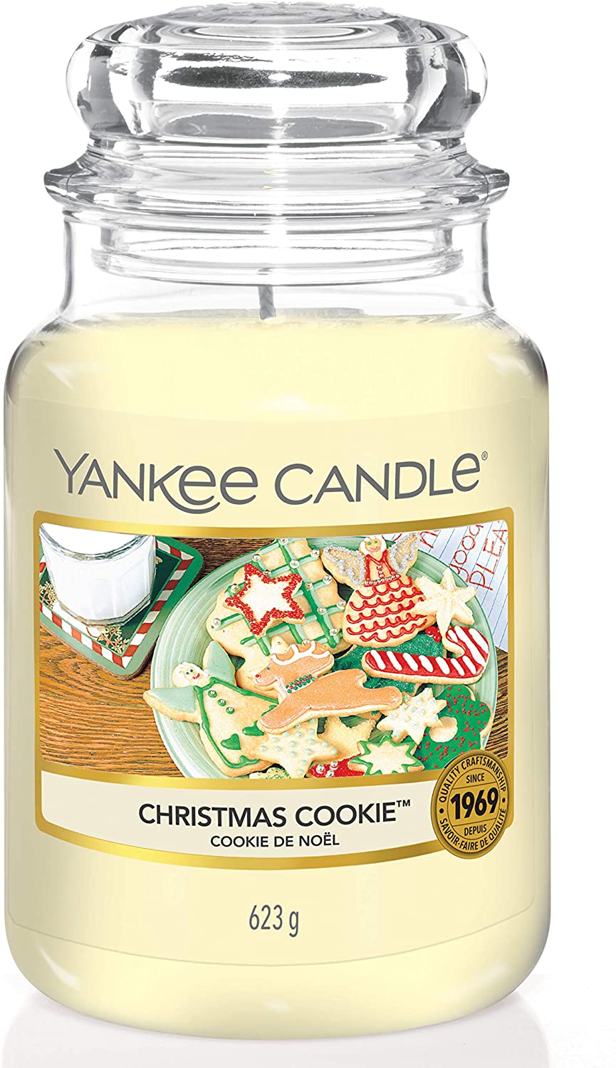 Yankee Candle - Giara Grande Christmas Cookie ->