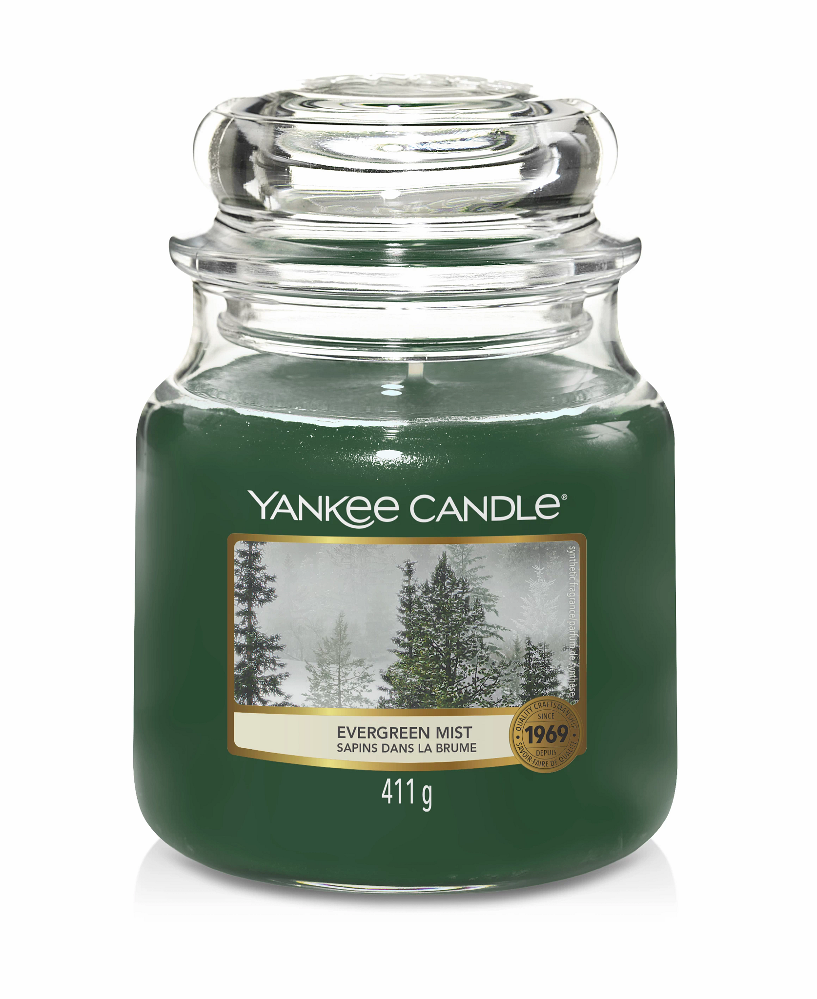 Yankee Candle - Giara Media Evergreen Mist ->