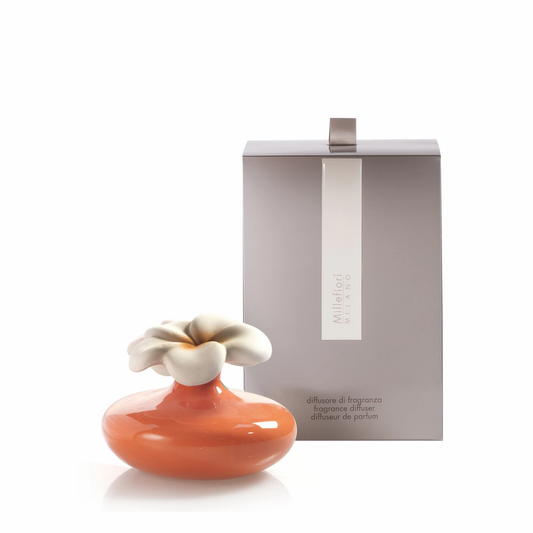 Millefiori - Diffusore Di Fragranza Fiore Mini Arancione - Nuovo Pack
