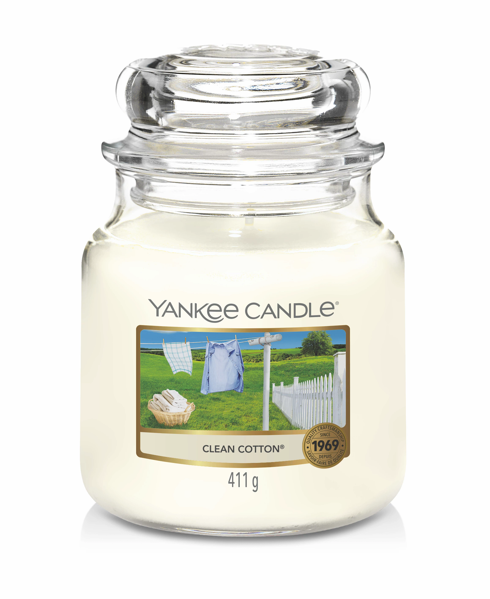 Yankee Candle - Giara Media Clean Cotton ->