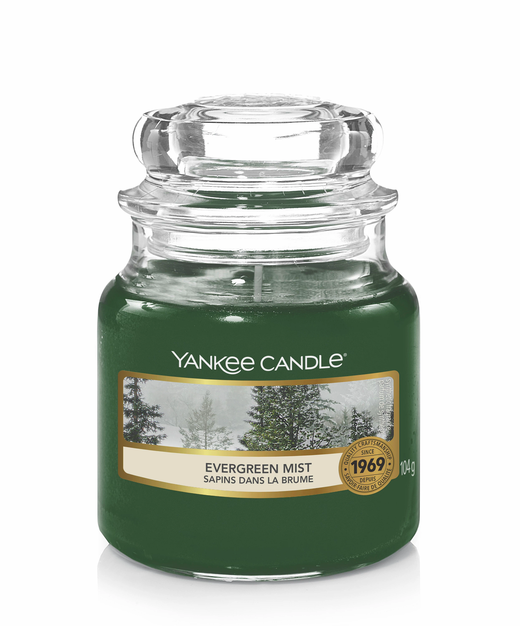 Yankee Candle - Giara Piccola Evergreen Mist ->