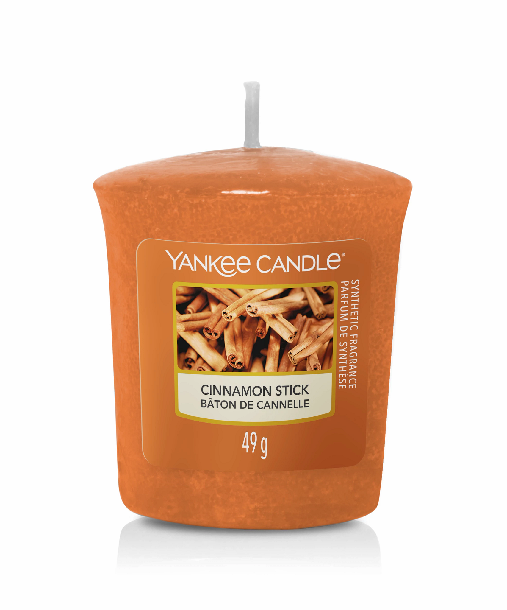 Yankee Candle - Candela Sampler Cinnamon Stick ->