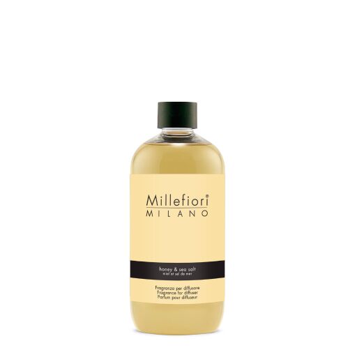 Millefiori - Fragranza Per Diffusore Millefiori® Milano 500 Ml Honey & Sea  Salt ->