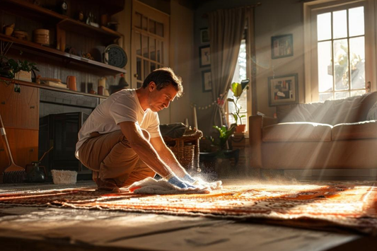 OCCHIO ALLA MACCHIA: COME PULIRE I TAPPETI