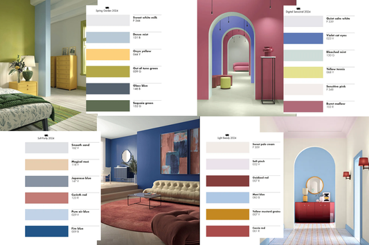 COLOR TRENDS 2024: CONSIGLI PER IL TUO ARREDO