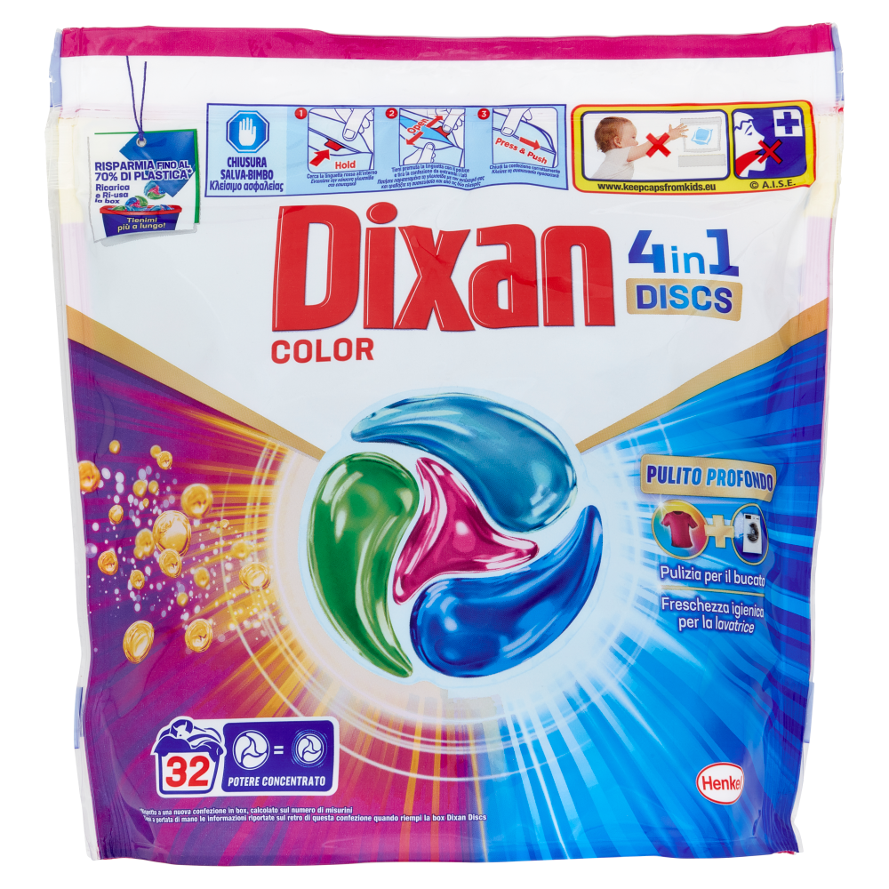 Dixan - Discs Color - 28 Pz – Bernava.net