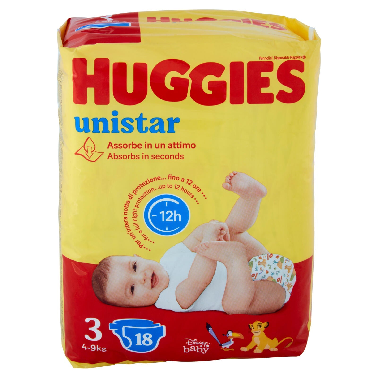 Pannolini Huggies Unistar Taglia 5 - Confezione Da 90 Pezzi, Per Bambini 11-25 Kg, Protezione Fino A 12 Ore - Foto 6