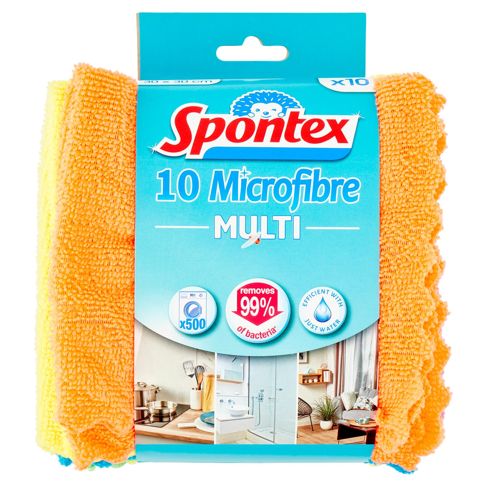 Spontex Microfibre x10