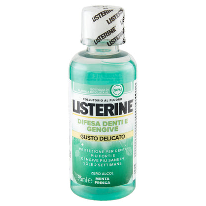 Listerine Difesa Denti e Gengive Gusto Delicato Menta Fresca 95 ml (25533855)