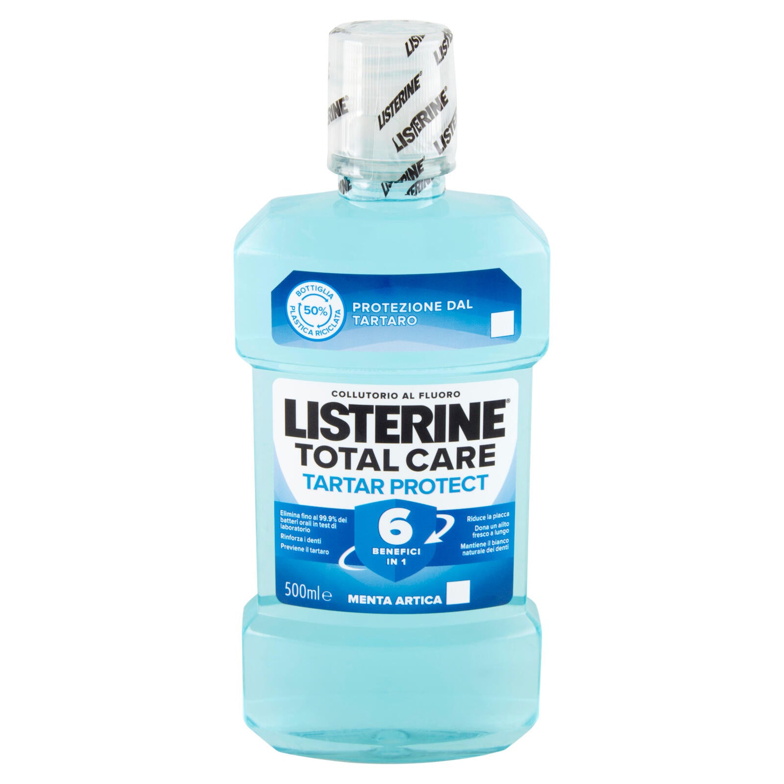 Listerine Total Care Tartar Protect Menta Artica 500 ml