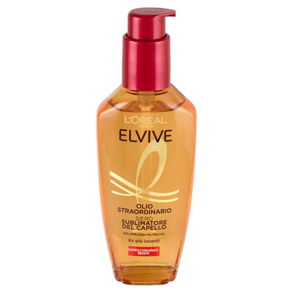 Elvive Olio Straordinario Siero Sublimatore del Capello, per Capelli Colorati, Secchi, 100 ml (25526227)