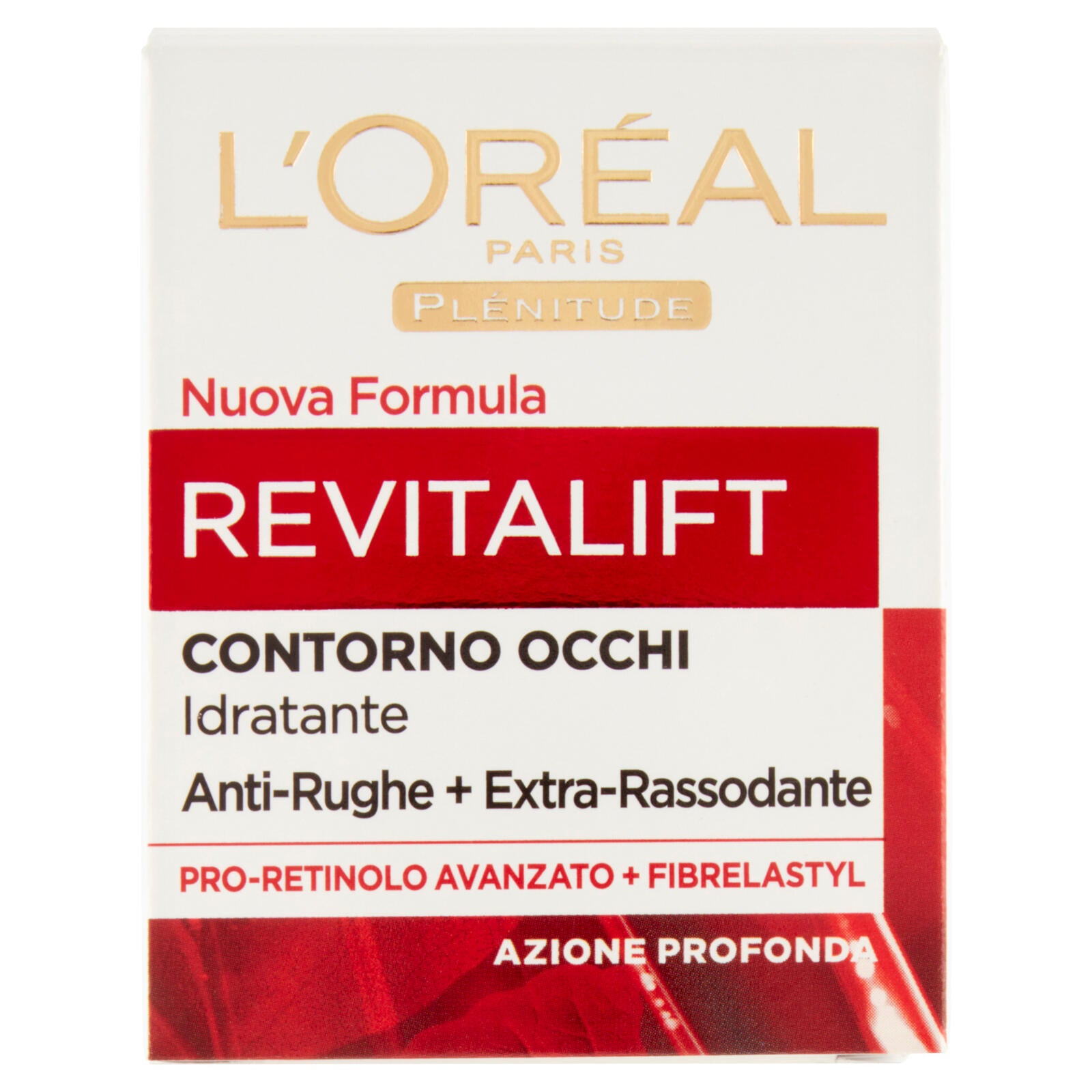 L'Oréal Paris Revitalift Contorno Occhi, Azione Anti-Rughe con Pro-Retinolo Avanzato, 15 ml
