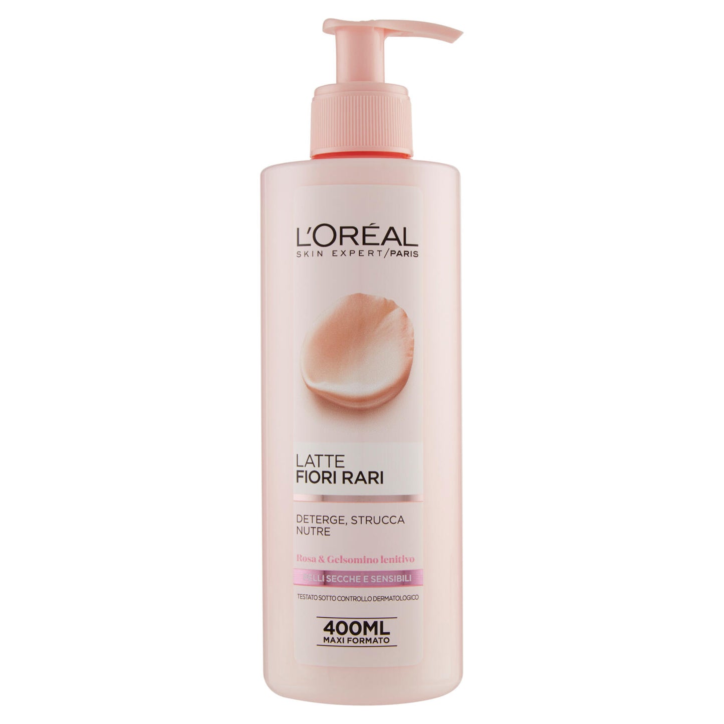 L'Oréal Paris Fiori Rari - Latte struccante per pelli secche e sensibili - 400 ml (25531845)