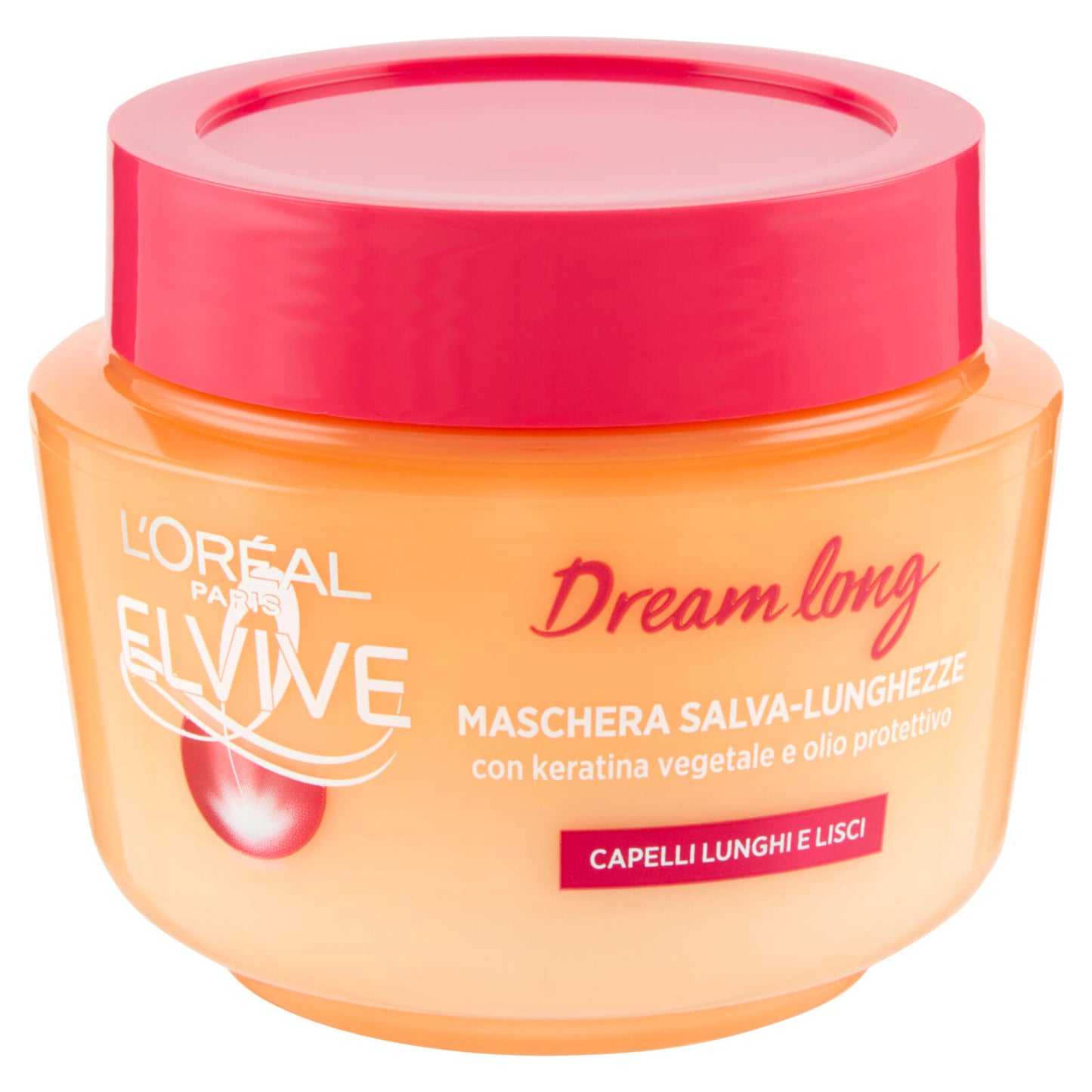 L'Oréal Paris Maschera Capelli Elvive Dream Long, per Capelli Lunghi e Danneggiati, 300 ml