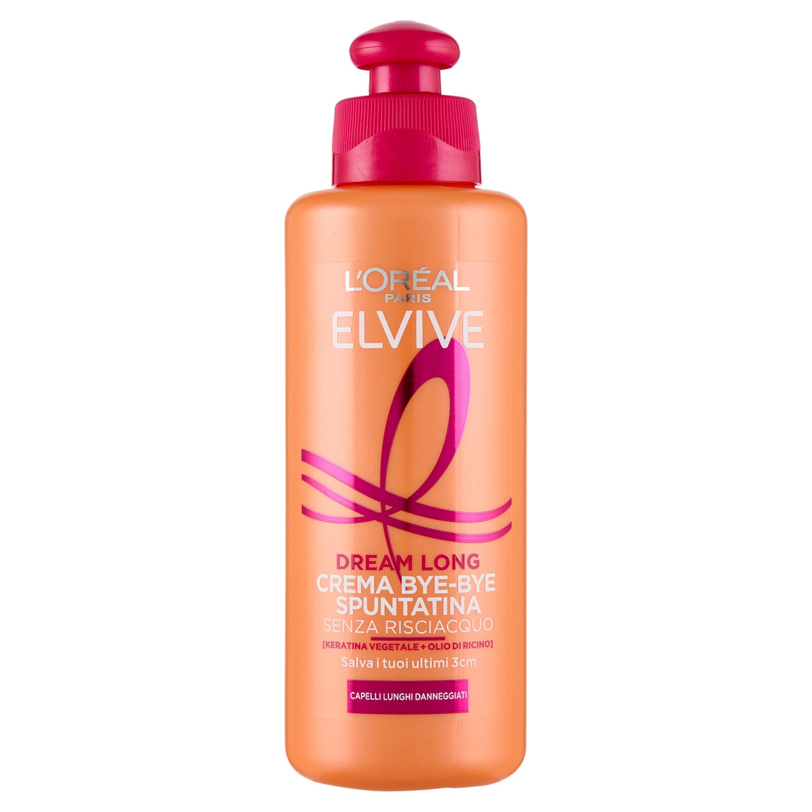 Elvive Dream Long Crema Bye-Bye Spuntatina Senza Risciacquo, per Capelli Lunghi Danneggiati, 200 ml (25526220)