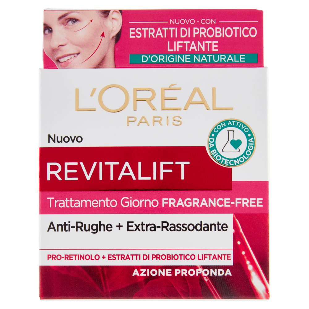 L'Oréal Paris - Crema Giorno Idratante Anti-Età Senza Profumo Revitalift - 50 ml (25531595)