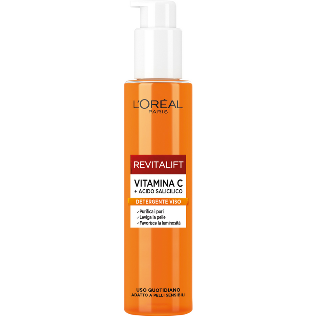 L'OREAL - Detergente Viso Revitalift Vitamine C per Pelli Sensibili - 150 ml (25531548)