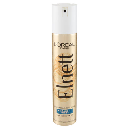 L'Oreal Paris Elnett Lacca fissaggio forte, fissa le acconciature, non appesantisce, 200 ml (25531775)
