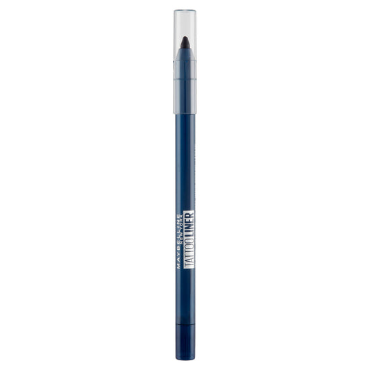 Maybelline New York Matita Occhi Tattoo Liner Gel Pencil, Resiste fino a 36H, 920 Striking Navy (25559281)
