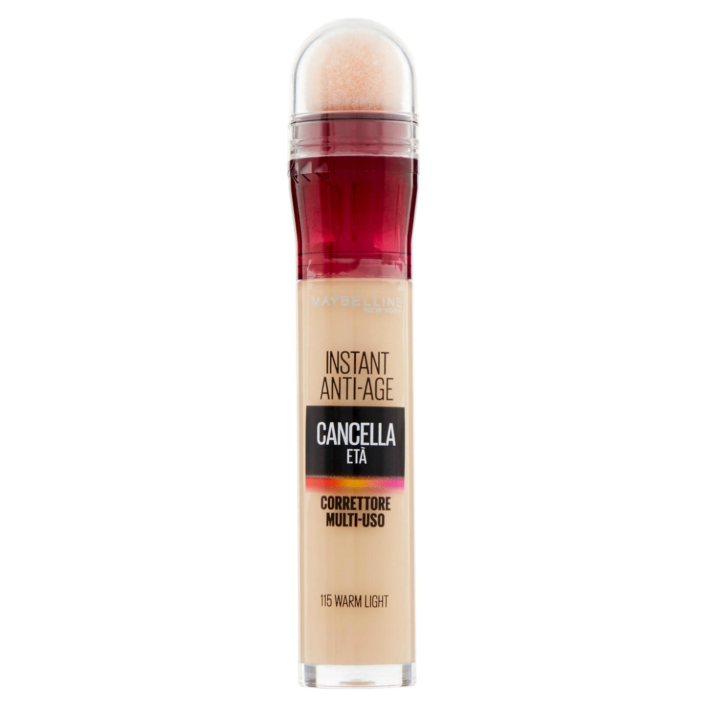 Maybelline New York Correttore Liquido Il Cancella Età, 115 Warm Light (25558692)