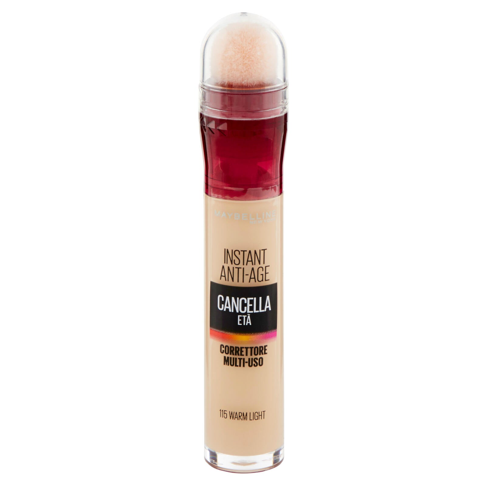 Maybelline New York Correttore Liquido Il Cancella Età, 115 Warm Light (25558693)