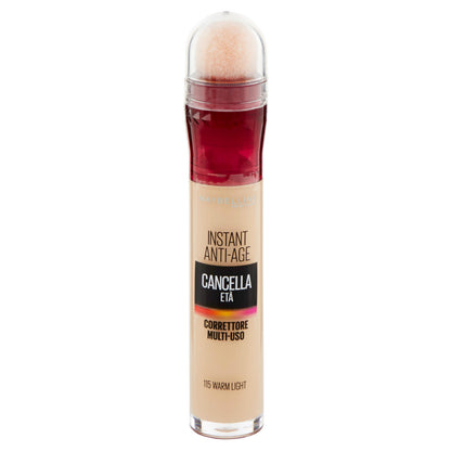 Maybelline New York Correttore Liquido Il Cancella Età, 115 Warm Light (25558693)