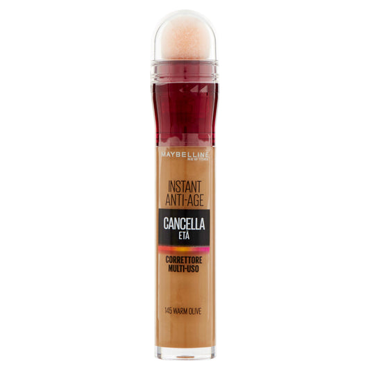 Maybelline New York Correttore Liquido Il Cancella Età, 145 Warm Olive (25558696)